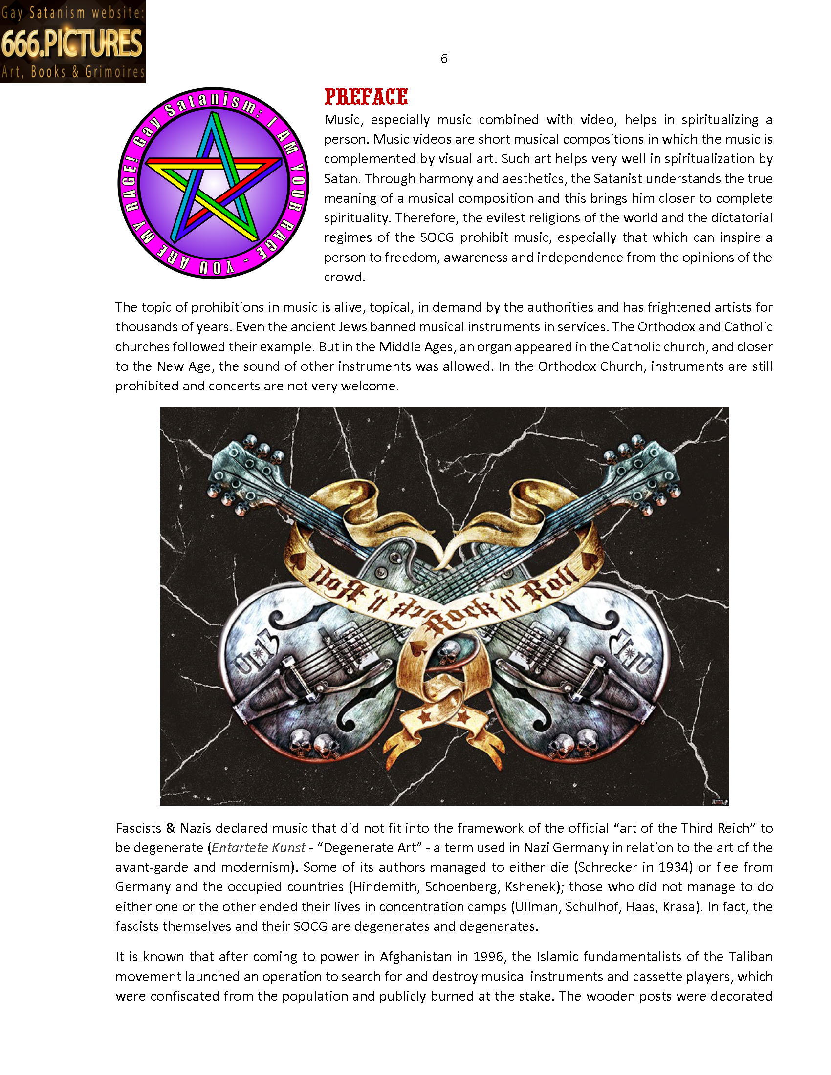 Musical Almanac of Gay Satanism SatanSongs No. 1: Lyrics + posters. An album of Satanic music videos (№1-100) for the immersion in the spirituality of Satan. High quality PDF E-book - Image 7