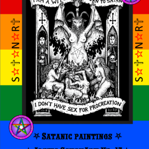 Satanic fine art SatanArt Nr 13 Beautiful Satanic CIS Women and CIS Girls in Erotic Art of Gay Satanism