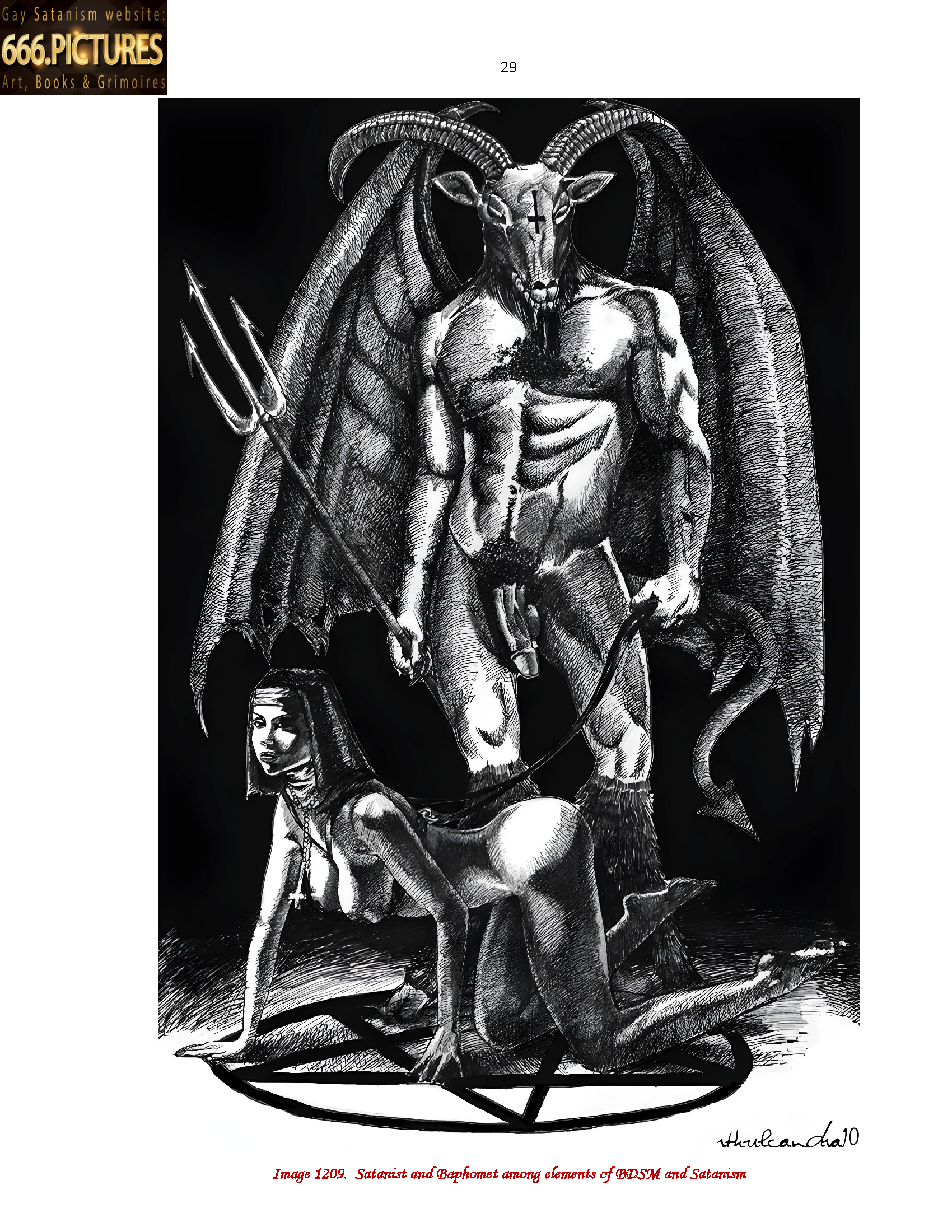 Almanac of the Gay Satanism’s art SatanArt Nr. 13: Beautiful Satanic CIS Women and CIS Girls in Erotic Art of Gay Satanism. Volume 1. Sexual edition. PDF high quality e-Book - Image 15