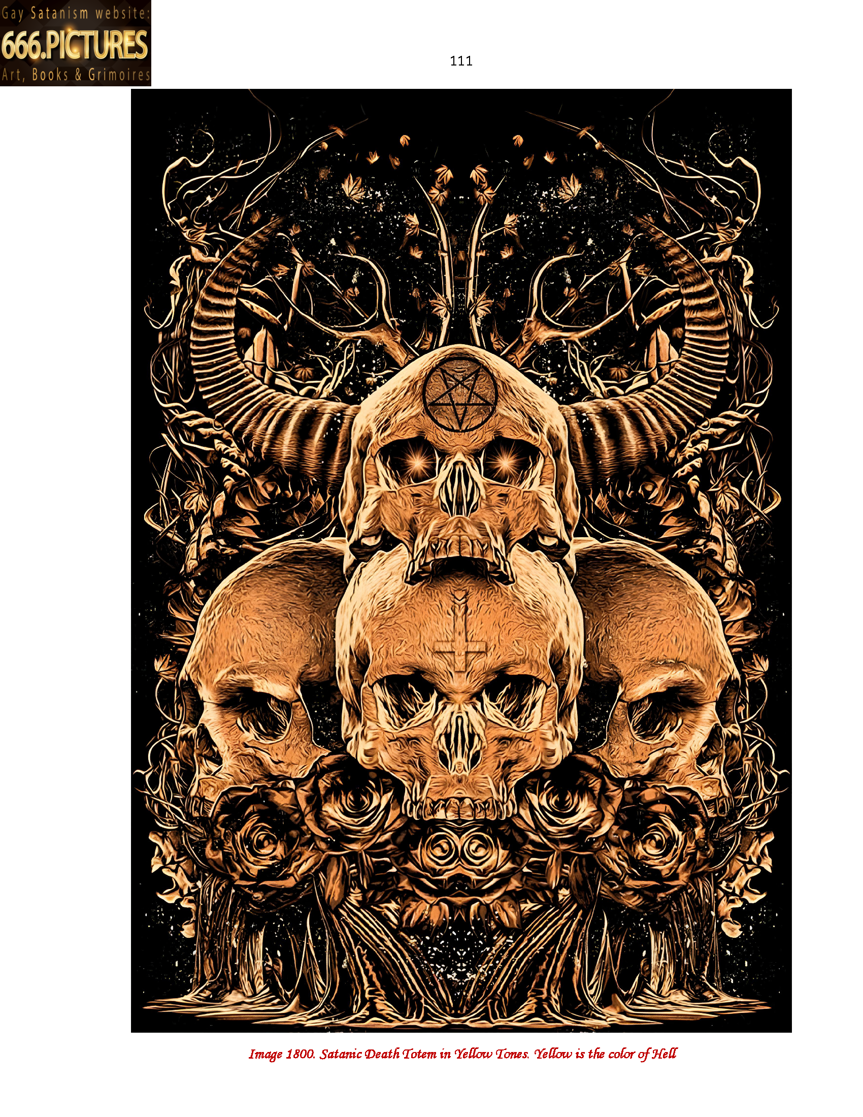 Almanac of the Gay Satanism’s art SatanArt Nr. 18: Satan in the guise of Death. The Image of Death in Satanism. Volume 1. Puritan Edition. PDF high quality e-Book - Image 18