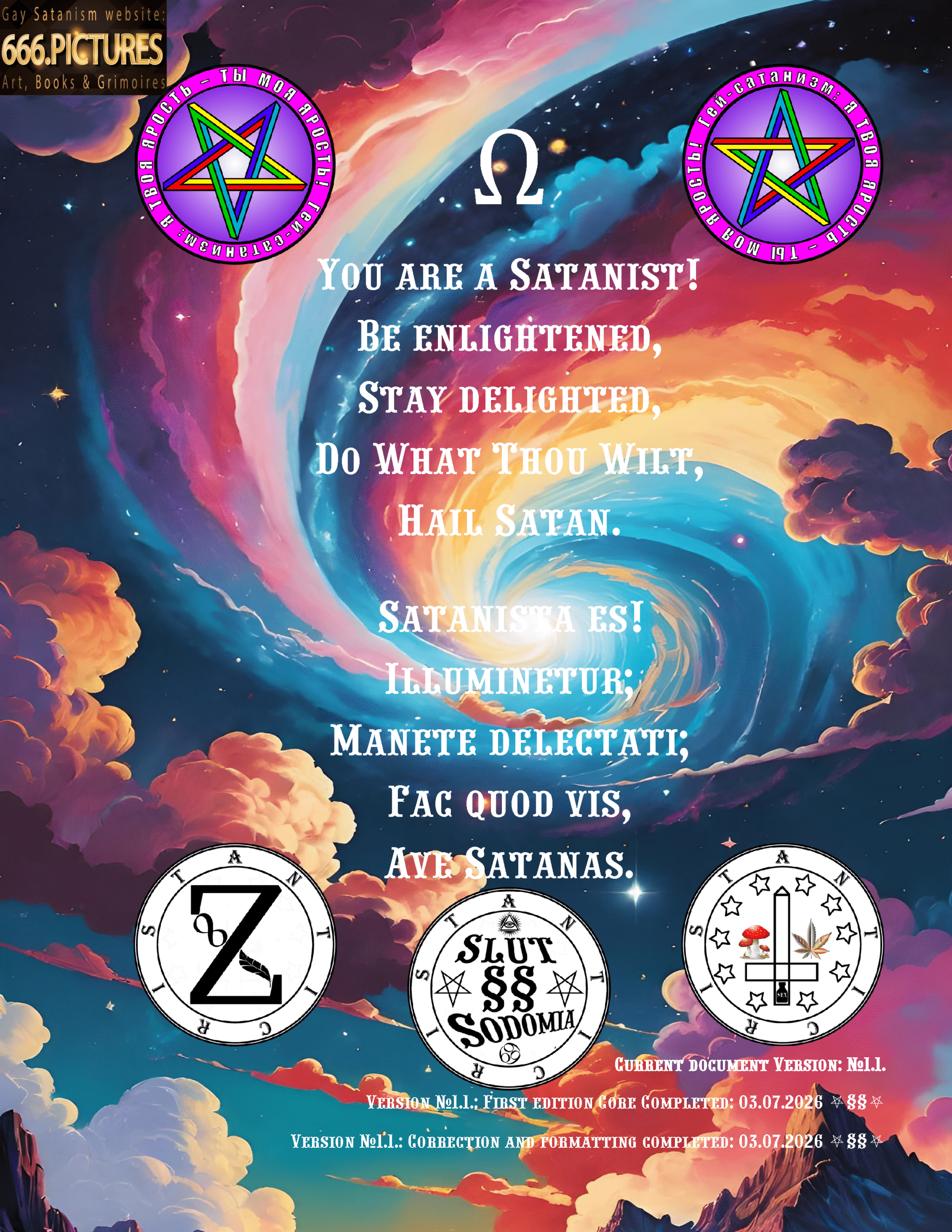 almanac of the gay satanism’s art satanart. nr. 2: transgender satan mtf. transsexuality of hell's demons, futanari dickgirls. volume 1. sexual edition. pdf high quality ebook