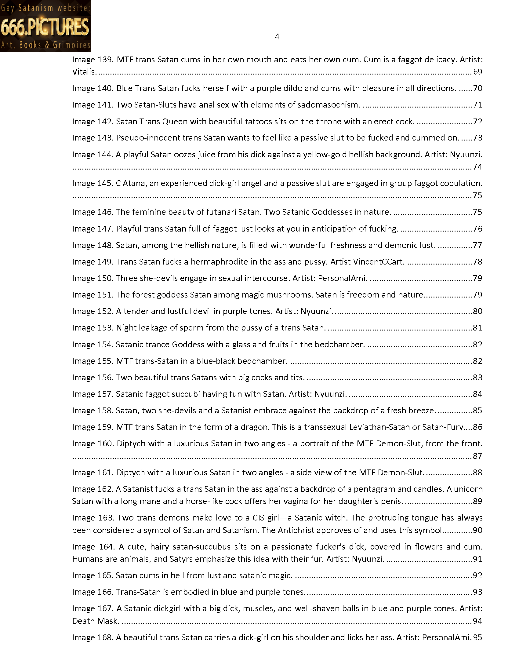 almanac of the gay satanism’s art satanart. nr. 2: transgender satan mtf. transsexuality of hell's demons, futanari dickgirls. volume 1. sexual edition. pdf high quality ebook