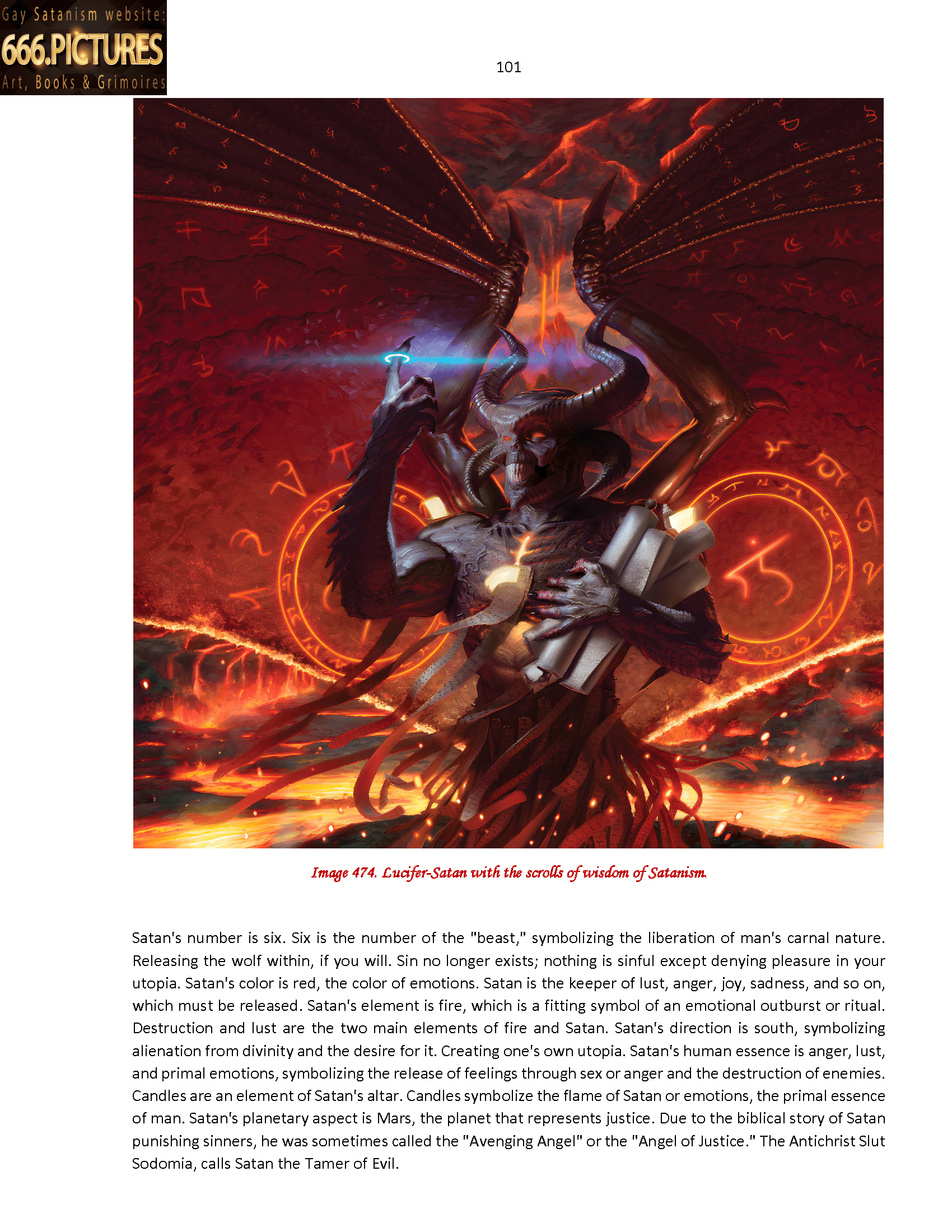 Almanac of the Gay Satanism’s art SatanArt. Nr. 5:Lucifer — Emperor of Hell, Light & Dark Magic Caster. Volume 1. Puritan Edition. PDF high quality eBook - Image 24
