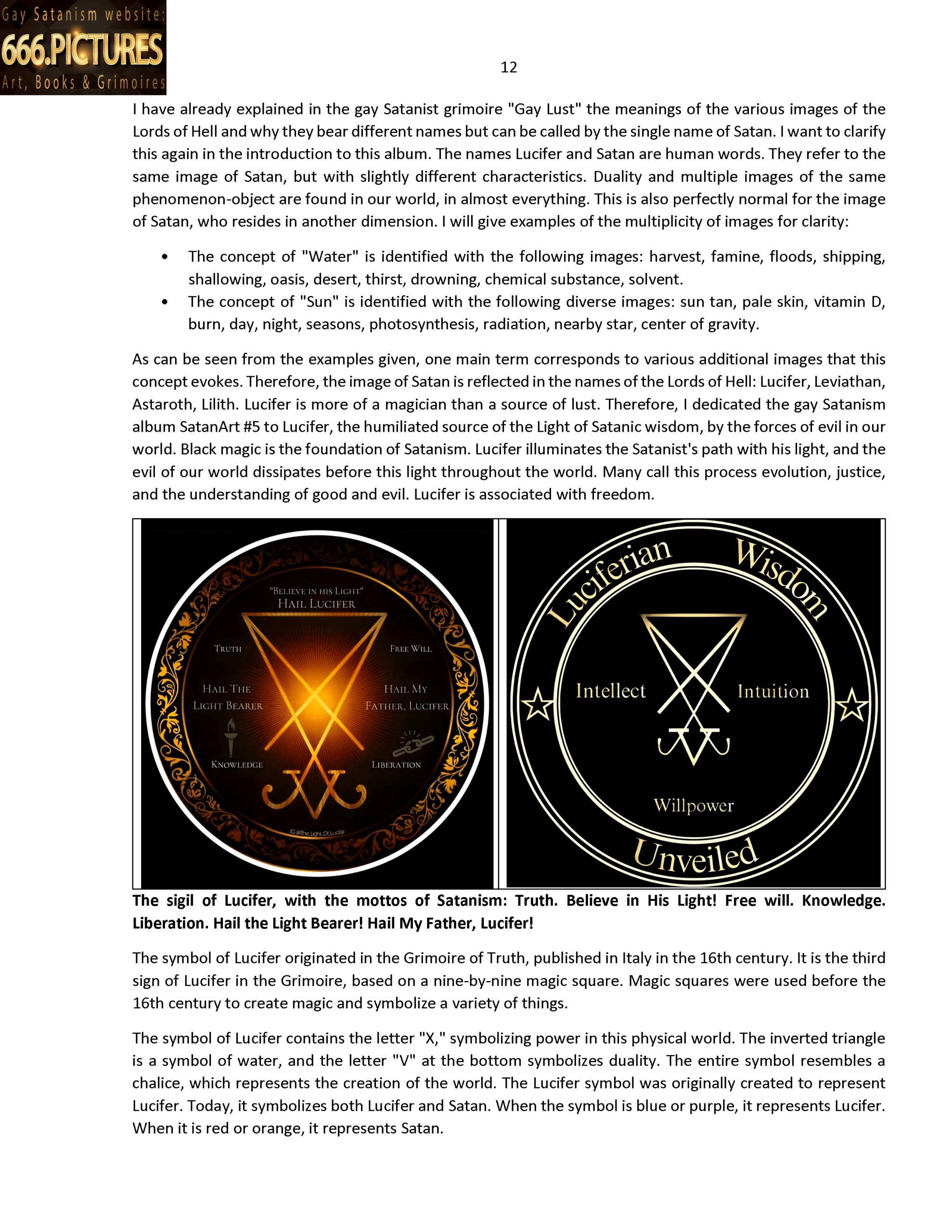 Almanac of the Gay Satanism’s art SatanArt. Nr. 5:Lucifer — Emperor of Hell, Light & Dark Magic Caster. Volume 1. Puritan Edition. PDF high quality eBook - Image 13