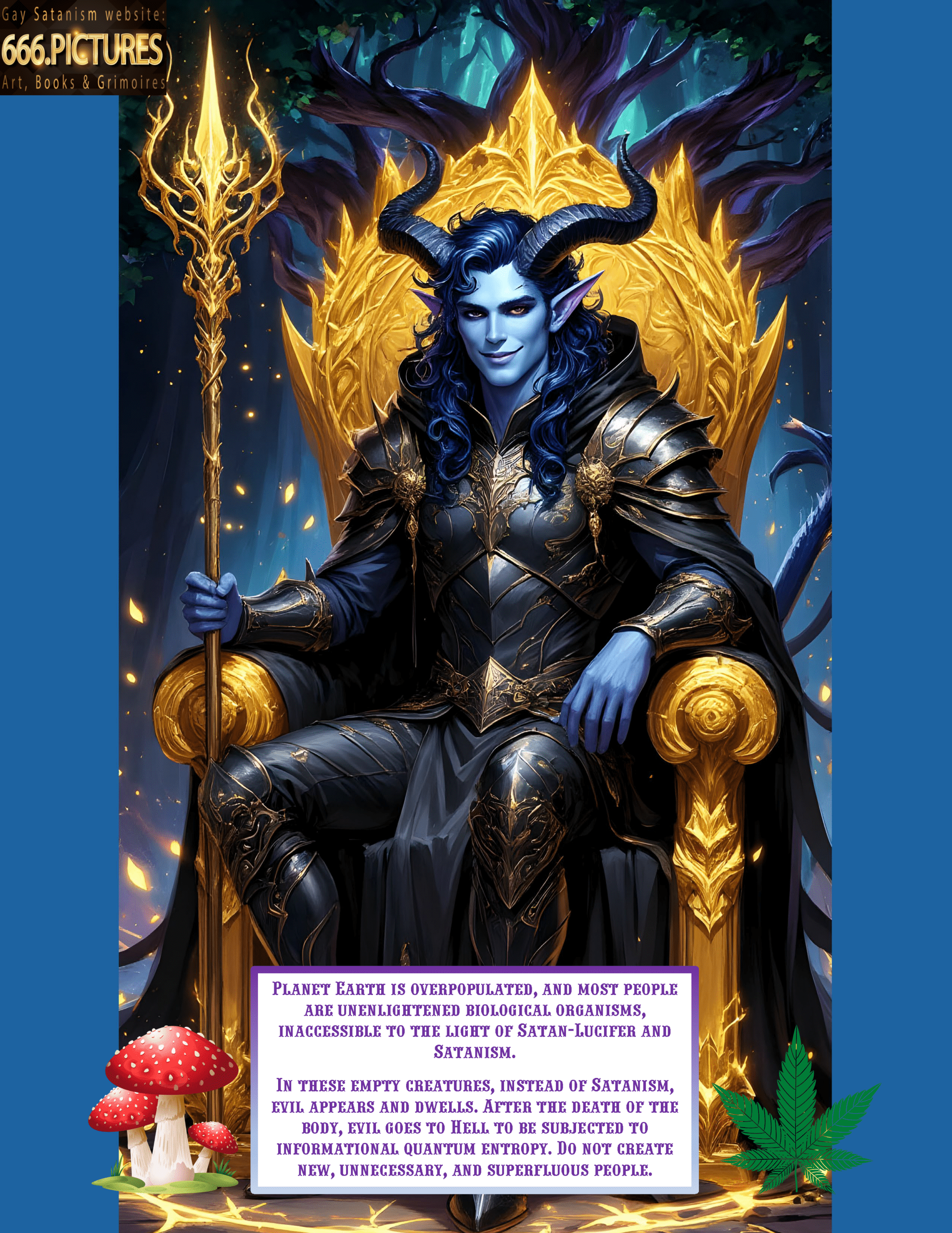 Almanac of the Gay Satanism’s art SatanArt. Nr. 5:Lucifer — Emperor of Hell, Light & Dark Magic Caster. Volume 1. Puritan Edition. PDF high quality eBook - Image 30
