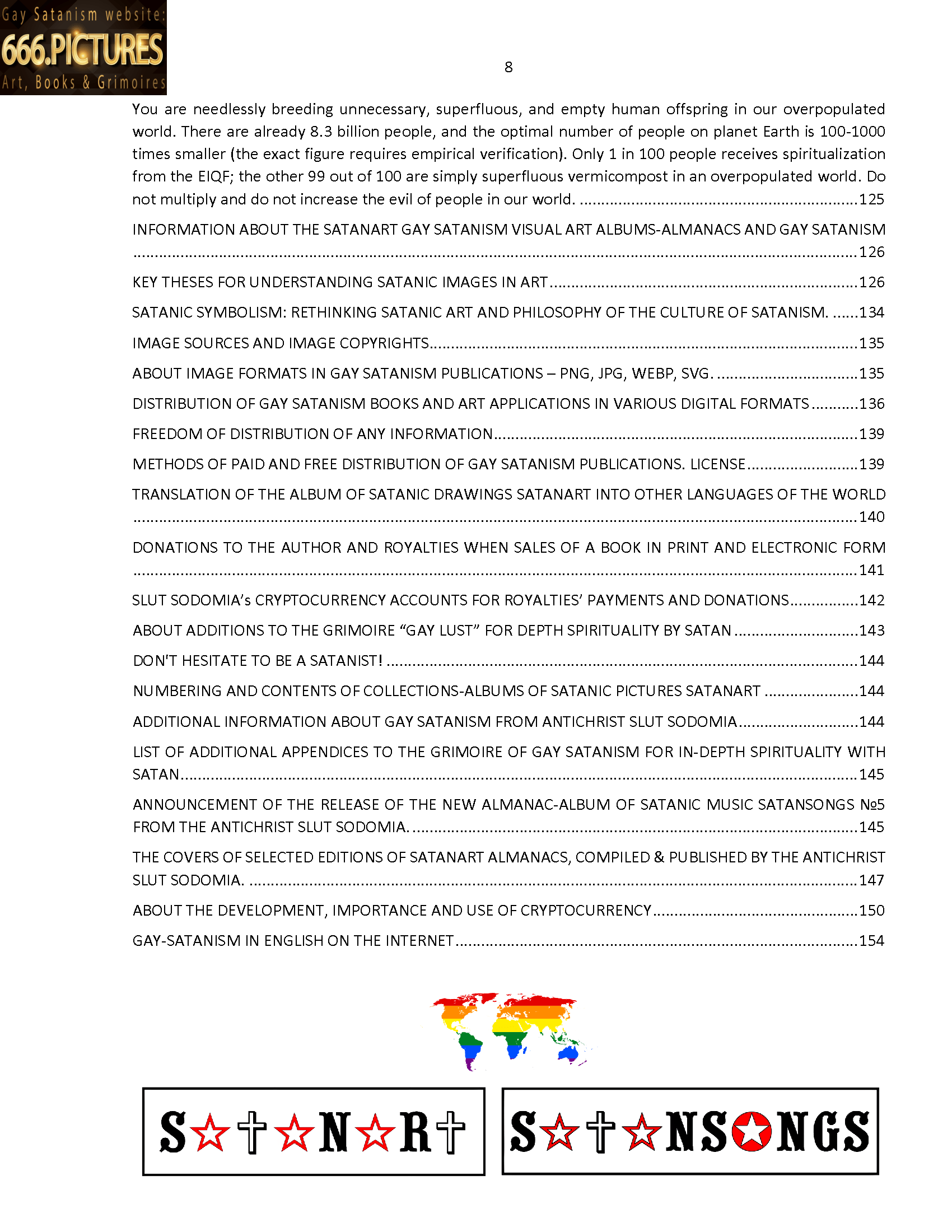 Almanac of the Gay Satanism’s art SatanArt. Nr. 5:Lucifer — Emperor of Hell, Light & Dark Magic Caster. Volume 1. Puritan Edition. PDF high quality eBook - Image 9