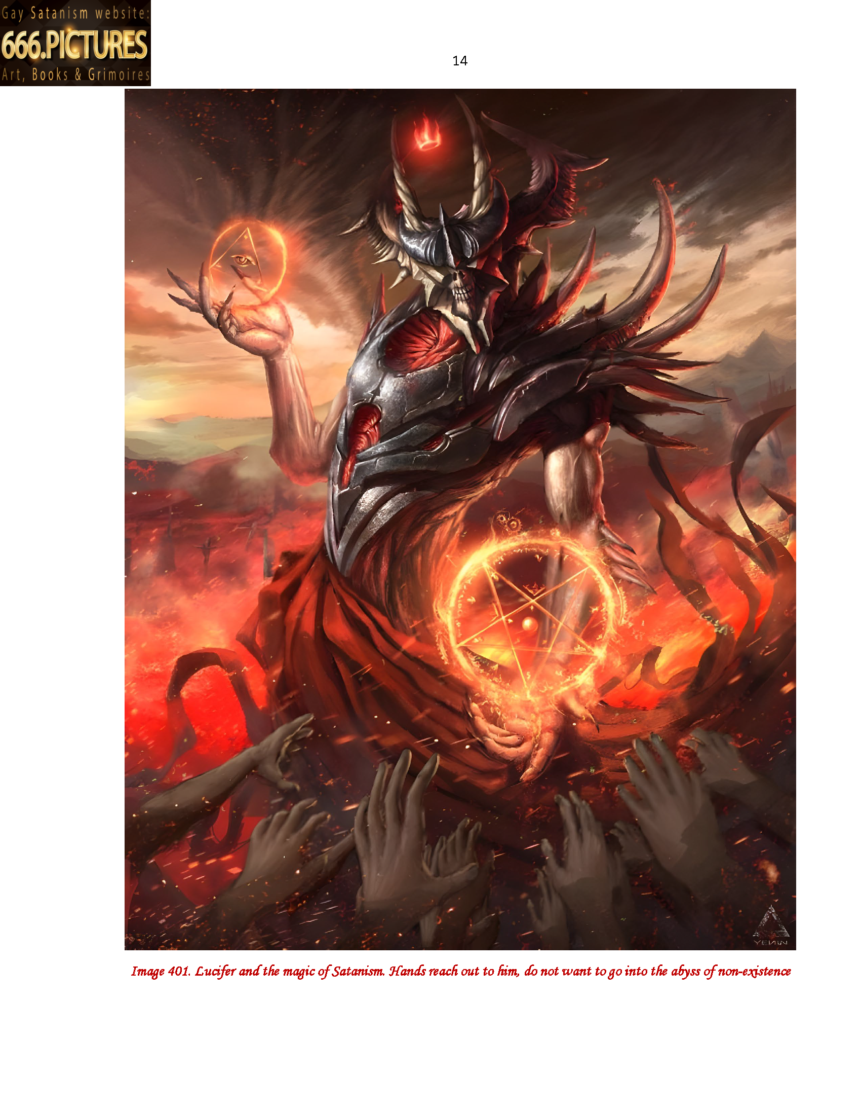 Almanac of the Gay Satanism’s art SatanArt. Nr. 5: Lucifer - Light & Dark Magic Caster. Volume 1. Puritan edition. PDF high quality eBook - Image 4