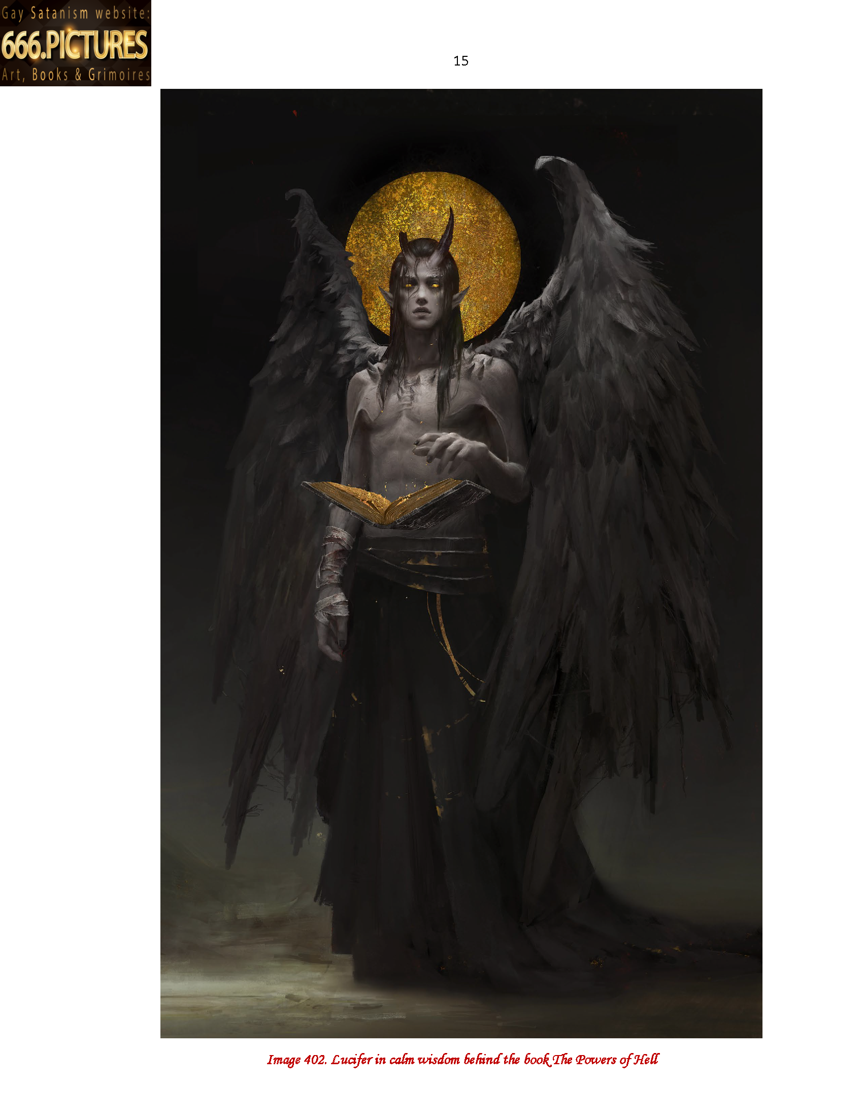 Almanac of the Gay Satanism’s art SatanArt. Nr. 5: Lucifer - Light & Dark Magic Caster. Volume 1. Puritan edition. PDF high quality eBook - Image 5