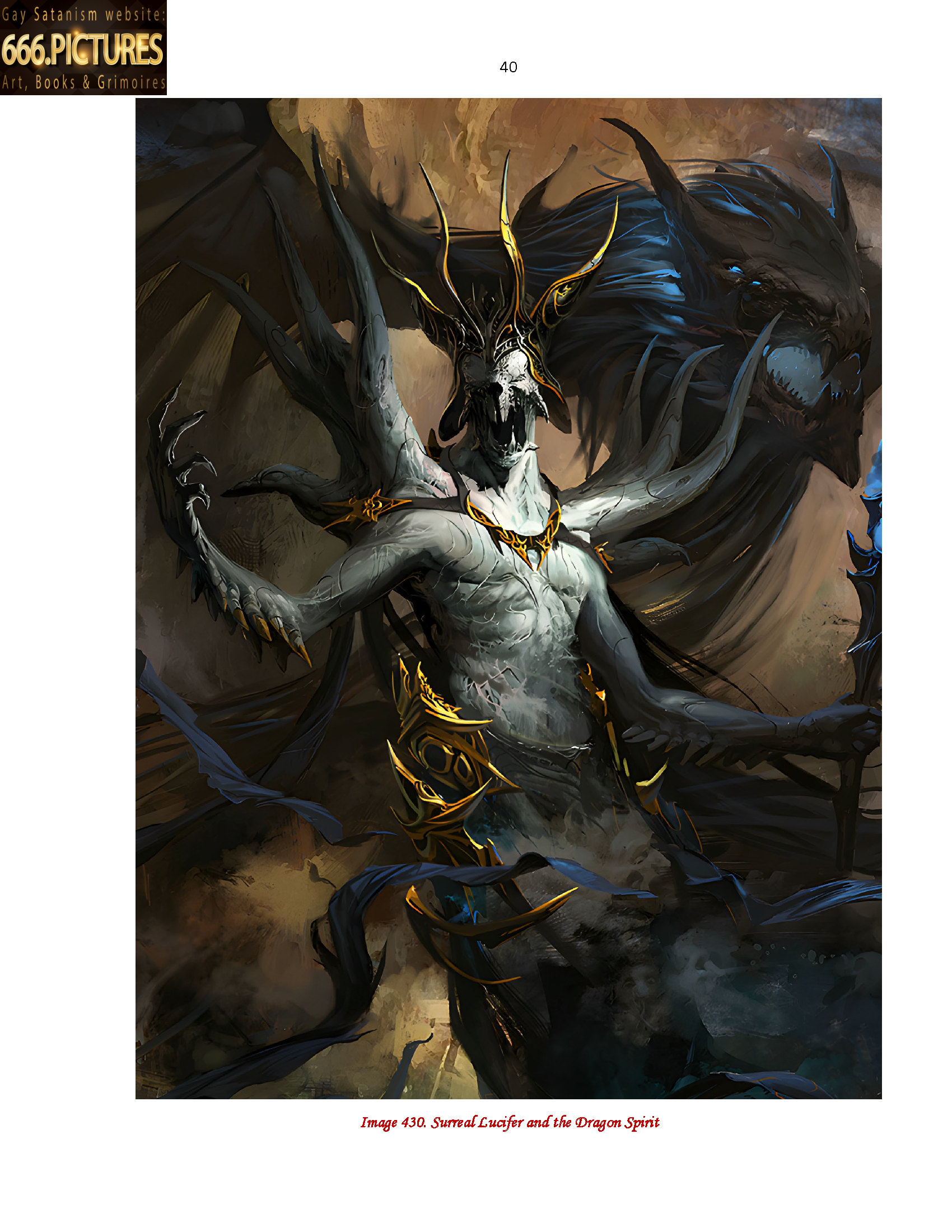 Almanac of the Gay Satanism’s art SatanArt. Nr. 5: Lucifer - Light & Dark Magic Caster. Volume 1. Puritan edition. PDF high quality eBook - Image 6