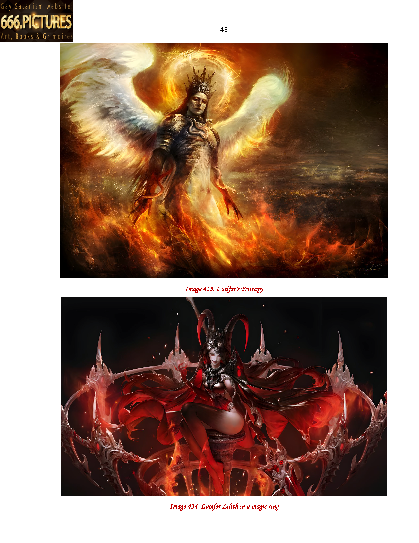 Almanac of the Gay Satanism’s art SatanArt. Nr. 5: Lucifer – Light & Dark Magic Caster. Volume 1. Puritan edition. PDF high quality eBook