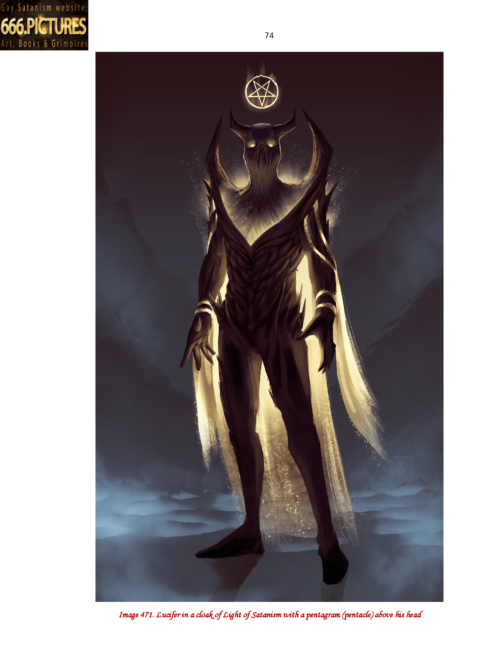 Almanac of the Gay Satanism’s art SatanArt. Nr. 5: Lucifer - Light & Dark Magic Caster. Volume 1. Puritan edition. PDF high quality eBook - Image 12