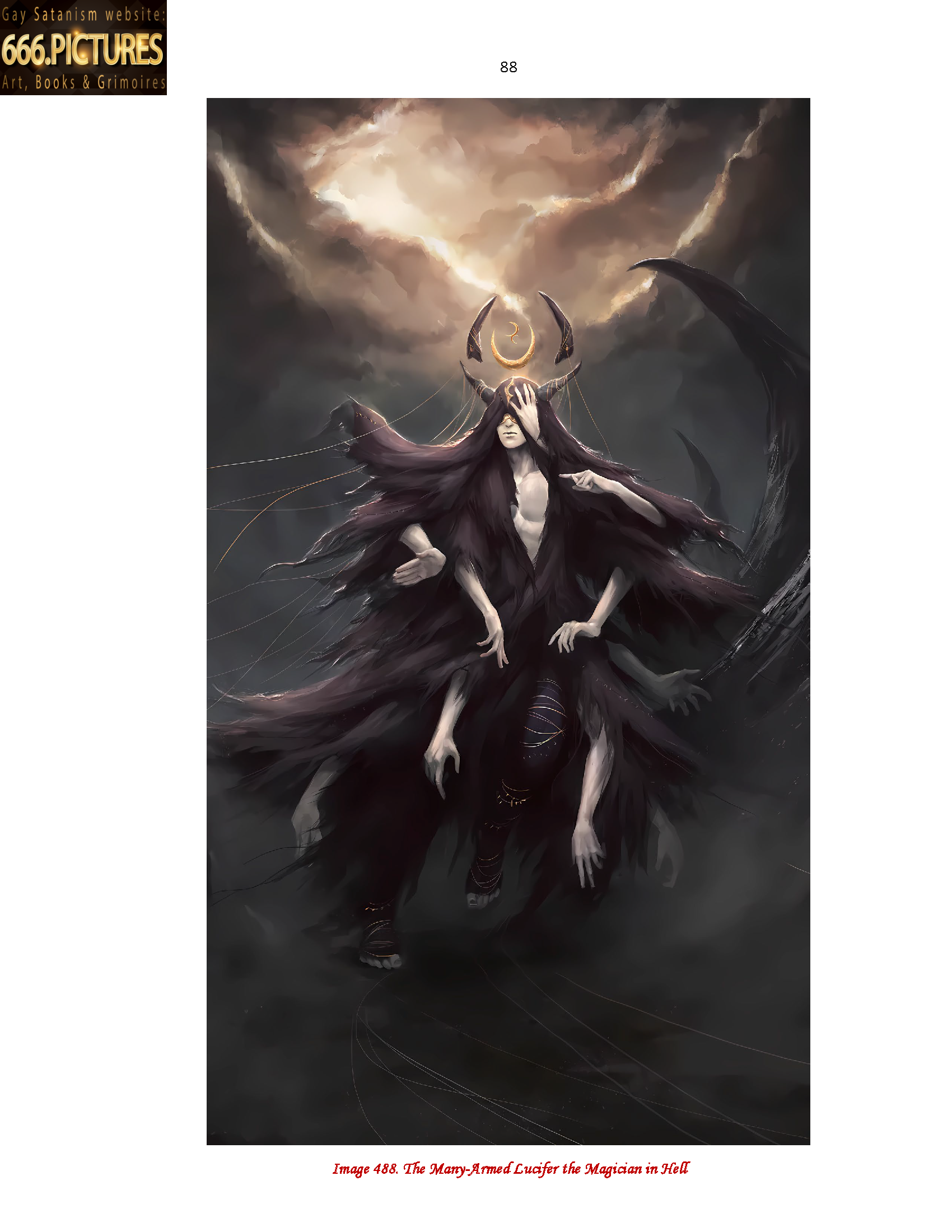 Almanac of the Gay Satanism’s art SatanArt. Nr. 5: Lucifer - Light & Dark Magic Caster. Volume 1. Puritan edition. PDF high quality eBook - Image 13