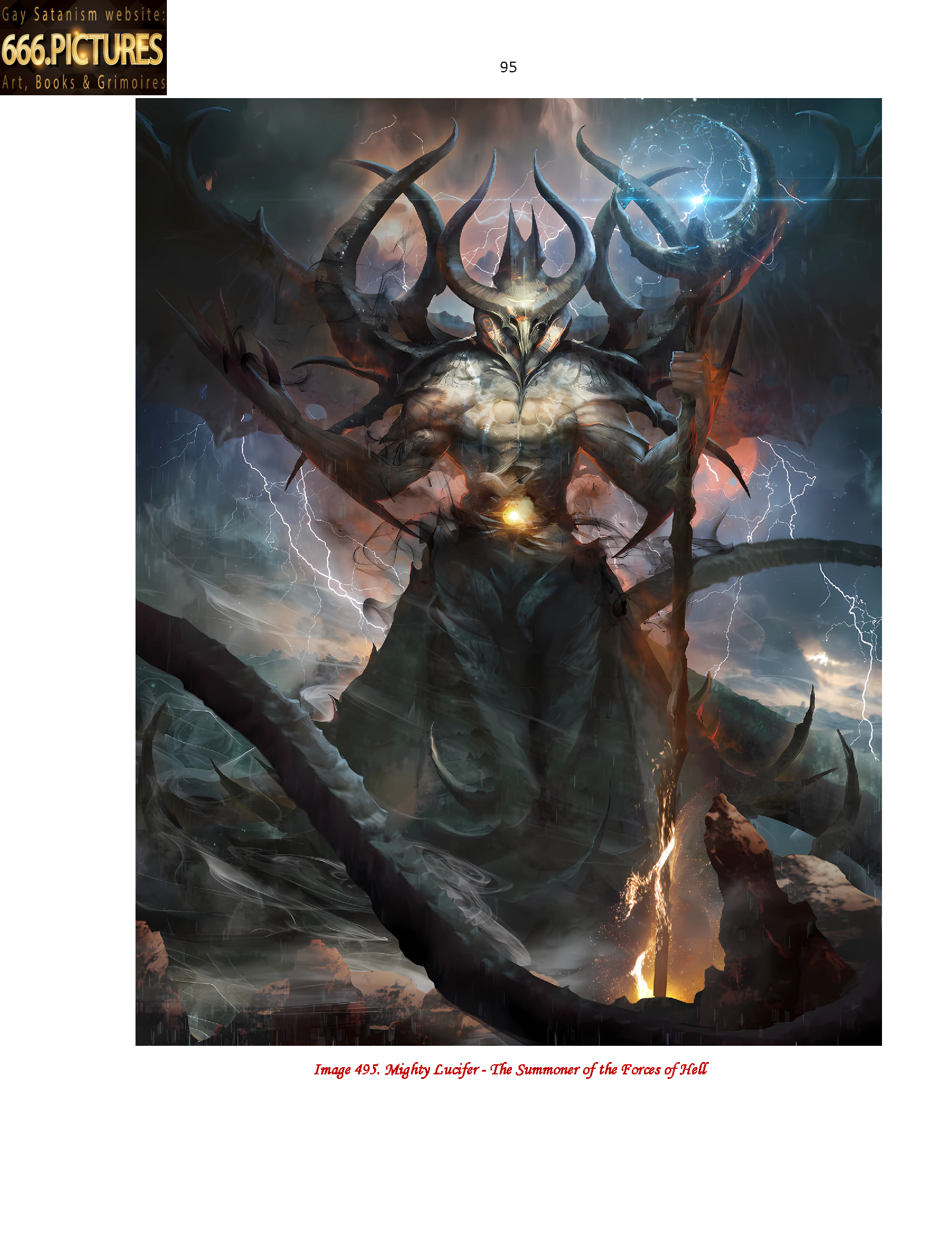 Almanac of the Gay Satanism’s art SatanArt. Nr. 5: Lucifer - Light & Dark Magic Caster. Volume 1. Puritan edition. PDF high quality eBook - Image 8