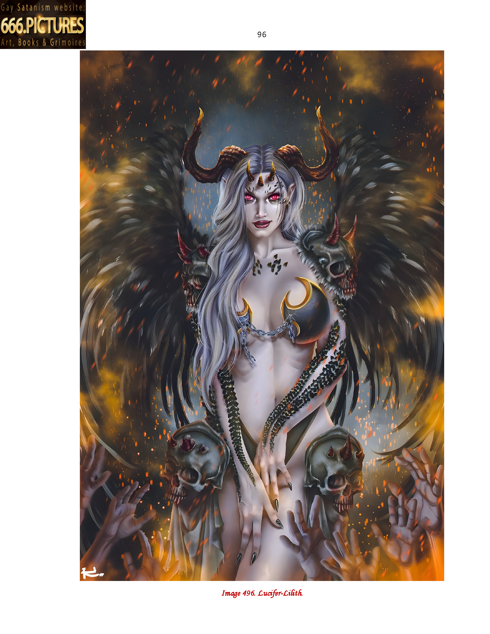 Almanac of the Gay Satanism’s art SatanArt. Nr. 5: Lucifer - Light & Dark Magic Caster. Volume 1. Puritan edition. PDF high quality eBook - Image 14