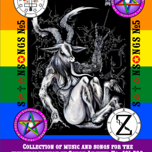 SatanSongs #5 Collection of music and songs for the immersion into Gay Satanism and for the invocation of the Spirits of Satan-Lucifer. A list of Satanic videos and lyrics #401-500.