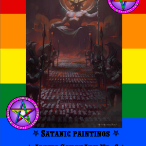 Satan as the Crusher, Tamer and Destroyer of evil. Addition to the grimoire "Gay Lust".