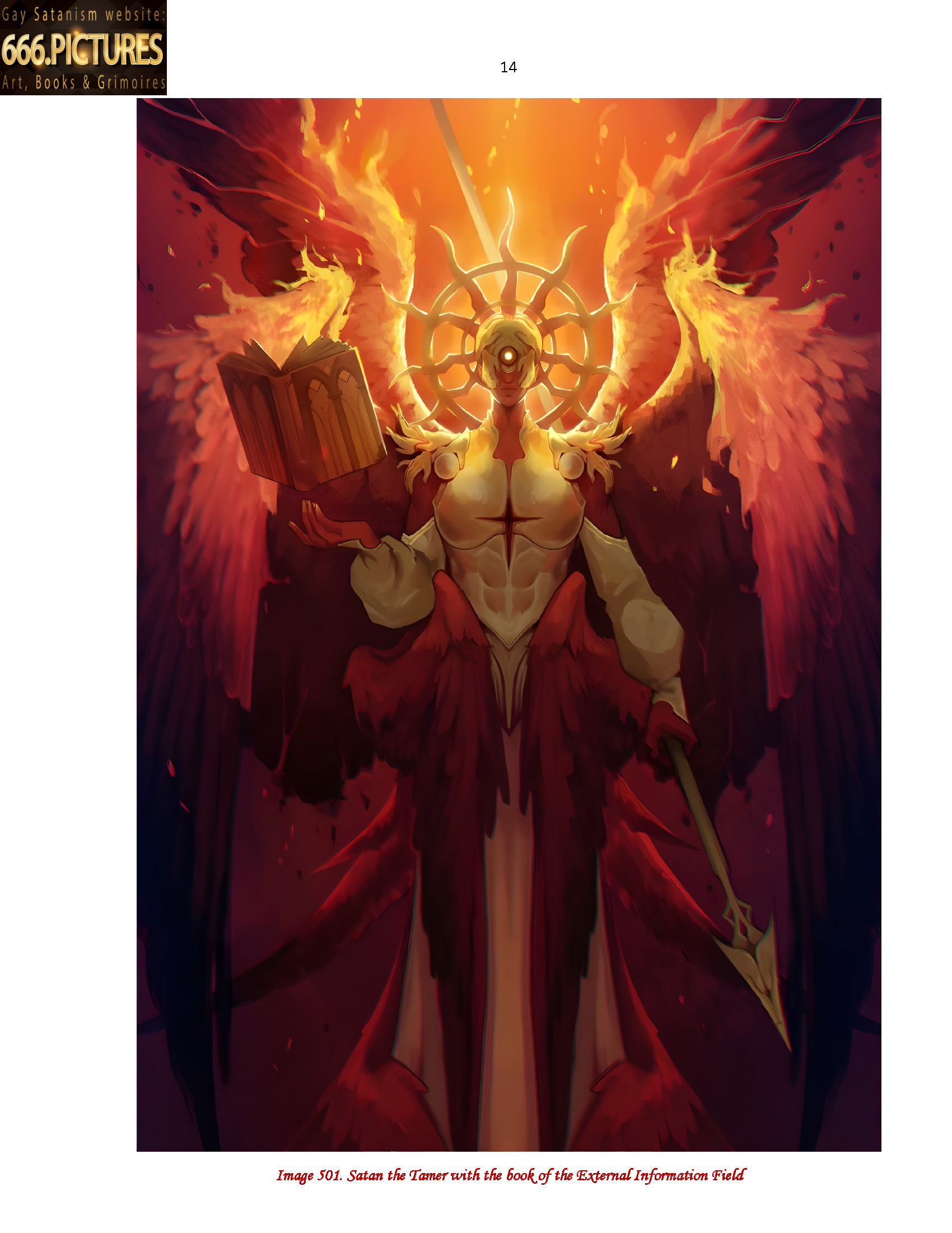 Almanac of the Gay Satanism’s art SatanArt. Nr. 6: Satan as the Crusher, Tamer and Destroyer of evil. Volume 1. Puritan edition. PDF high quality eBook - Image 7