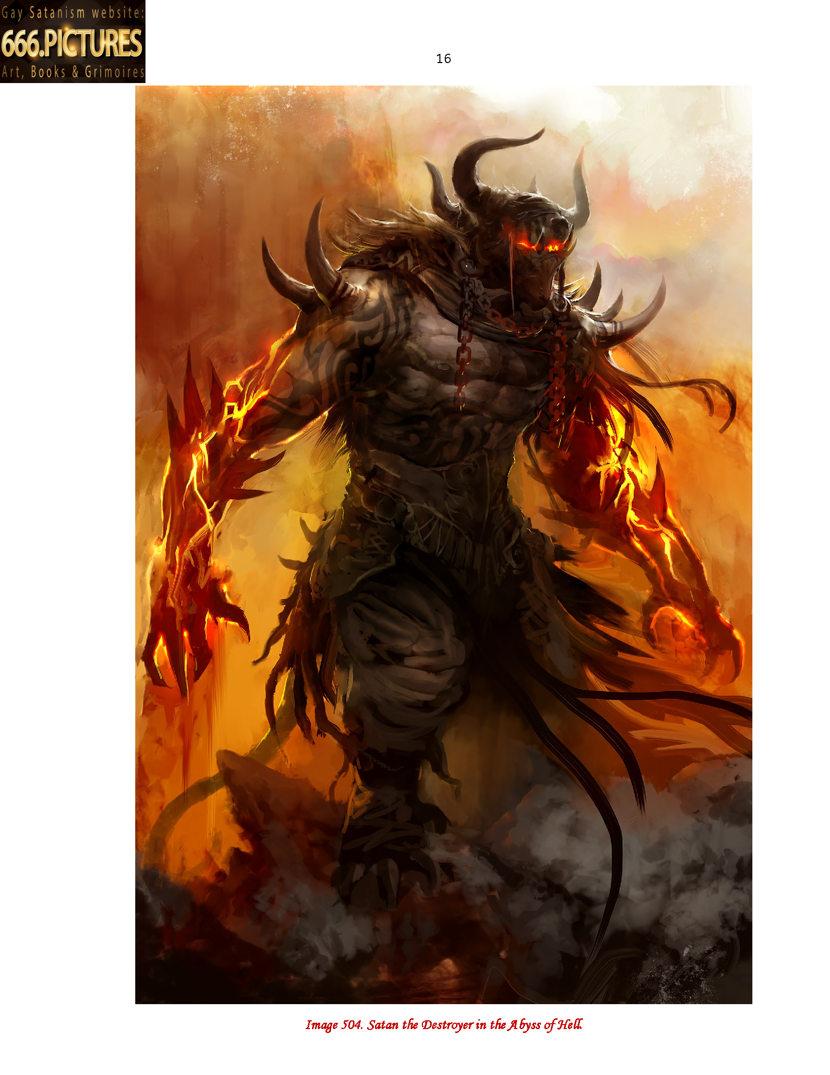 Almanac of the Gay Satanism’s art SatanArt. Nr. 6: Satan as the Crusher, Tamer and Destroyer of evil. Volume 1. Puritan edition. PDF high quality eBook - Image 9