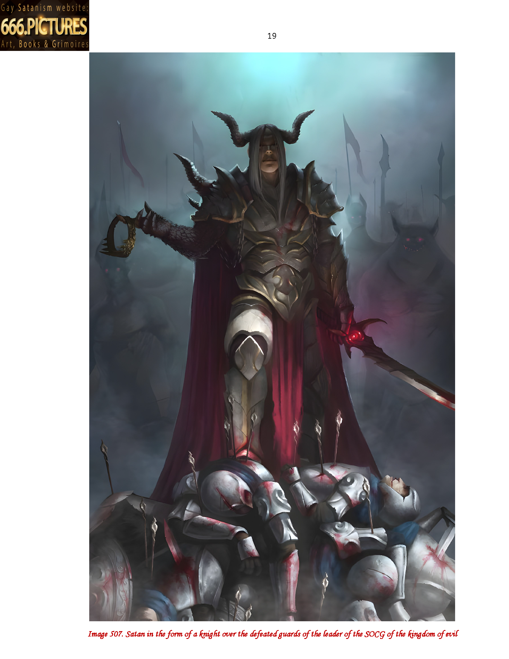 Almanac of the Gay Satanism’s art SatanArt. Nr. 6: Satan as the Crusher, Tamer and Destroyer of evil. Volume 1. Puritan edition. PDF high quality eBook - Image 10