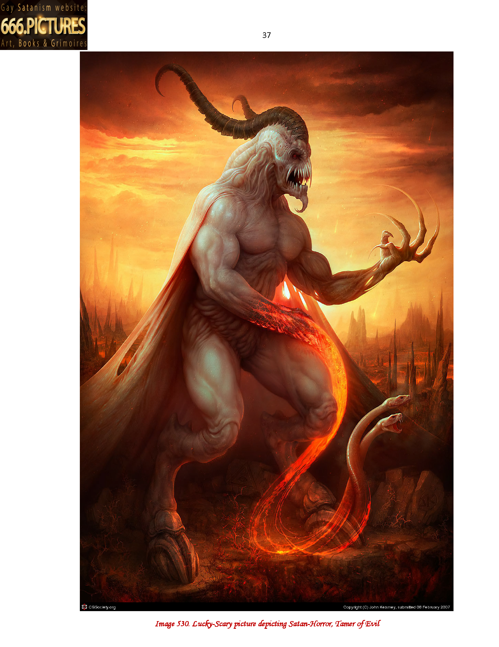 Almanac of the Gay Satanism’s art SatanArt. Nr. 6: Satan as the Crusher, Tamer and Destroyer of evil. Volume 1. Puritan edition. PDF high quality eBook - Image 11