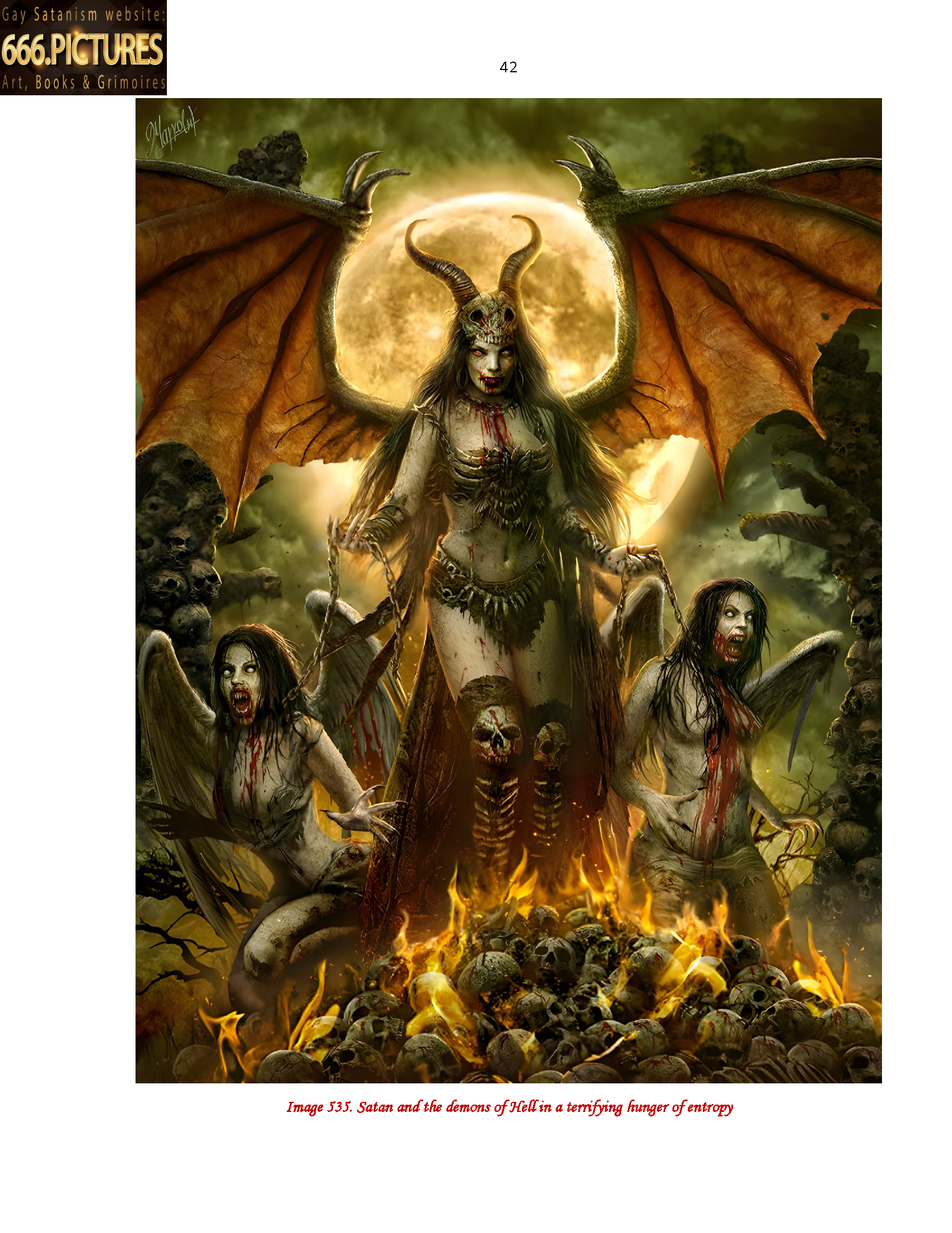 Almanac of the Gay Satanism’s art SatanArt. Nr. 6: Satan as the Crusher, Tamer and Destroyer of evil. Volume 1. Puritan edition. PDF high quality eBook - Image 12