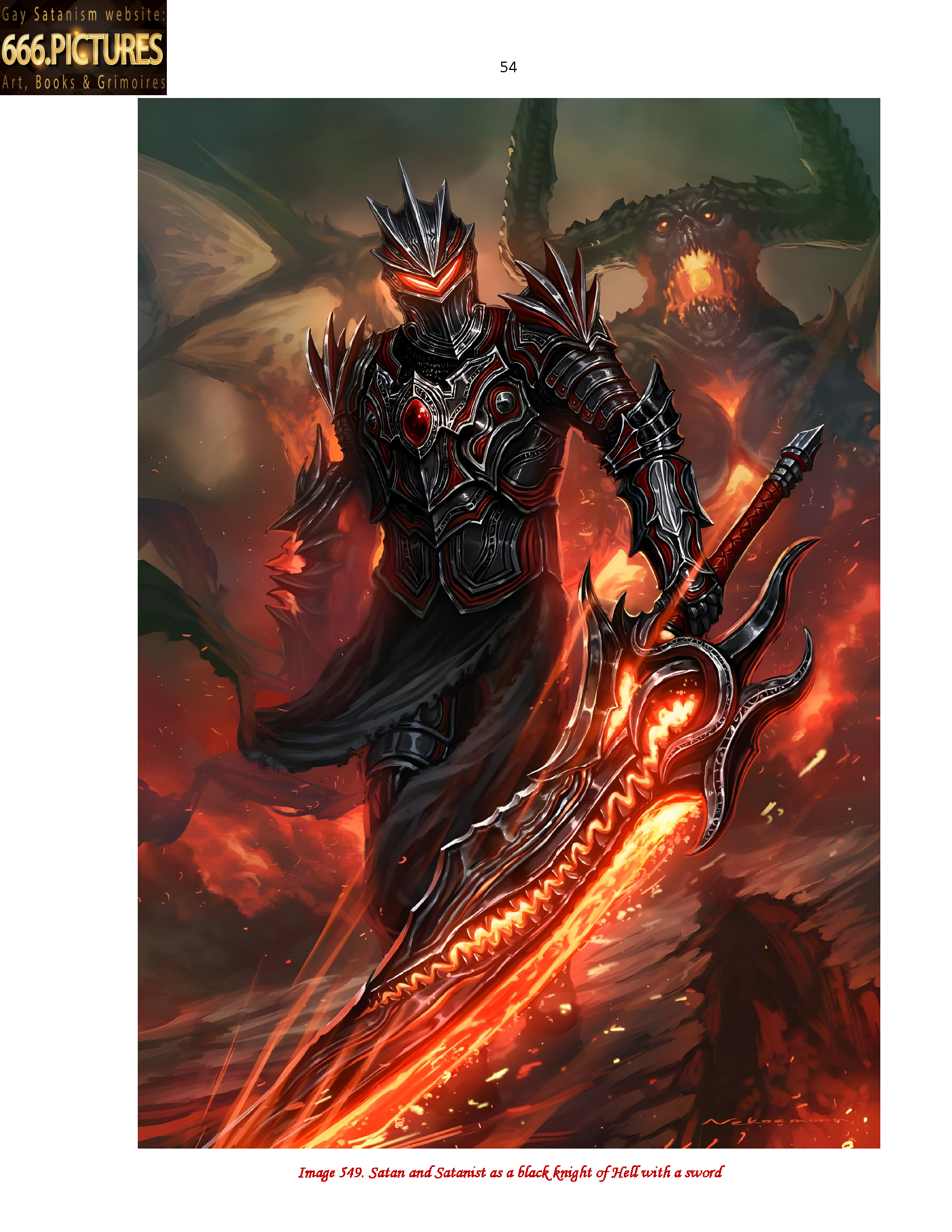 Almanac of the Gay Satanism’s art SatanArt. Nr. 6: Satan as the Crusher, Tamer and Destroyer of evil. Volume 1. Puritan edition. PDF high quality eBook - Image 13