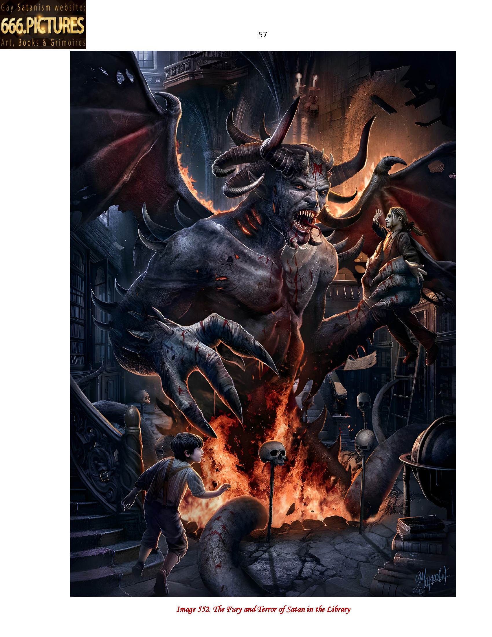 Almanac of the Gay Satanism’s art SatanArt. Nr. 6: Satan as the Crusher, Tamer and Destroyer of evil. Volume 1. Puritan edition. PDF high quality eBook - Image 14