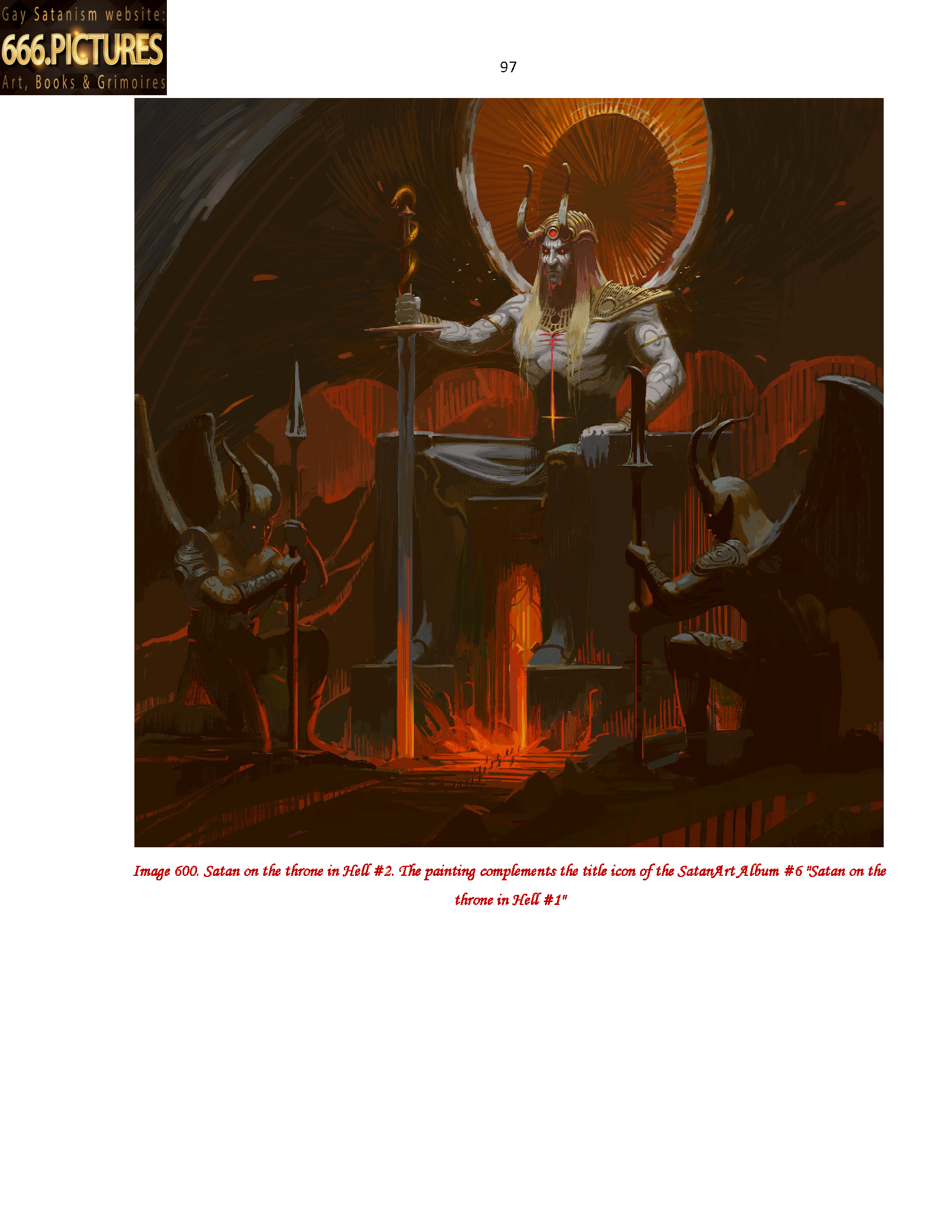 Almanac of the Gay Satanism’s art SatanArt. Nr. 6: Satan as the Crusher, Tamer and Destroyer of evil. Volume 1. Puritan edition. PDF high quality eBook - Image 18