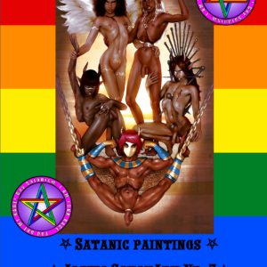 Gay Satan and Gay Satyrs. Addition to the grimoire "Gay Lust".