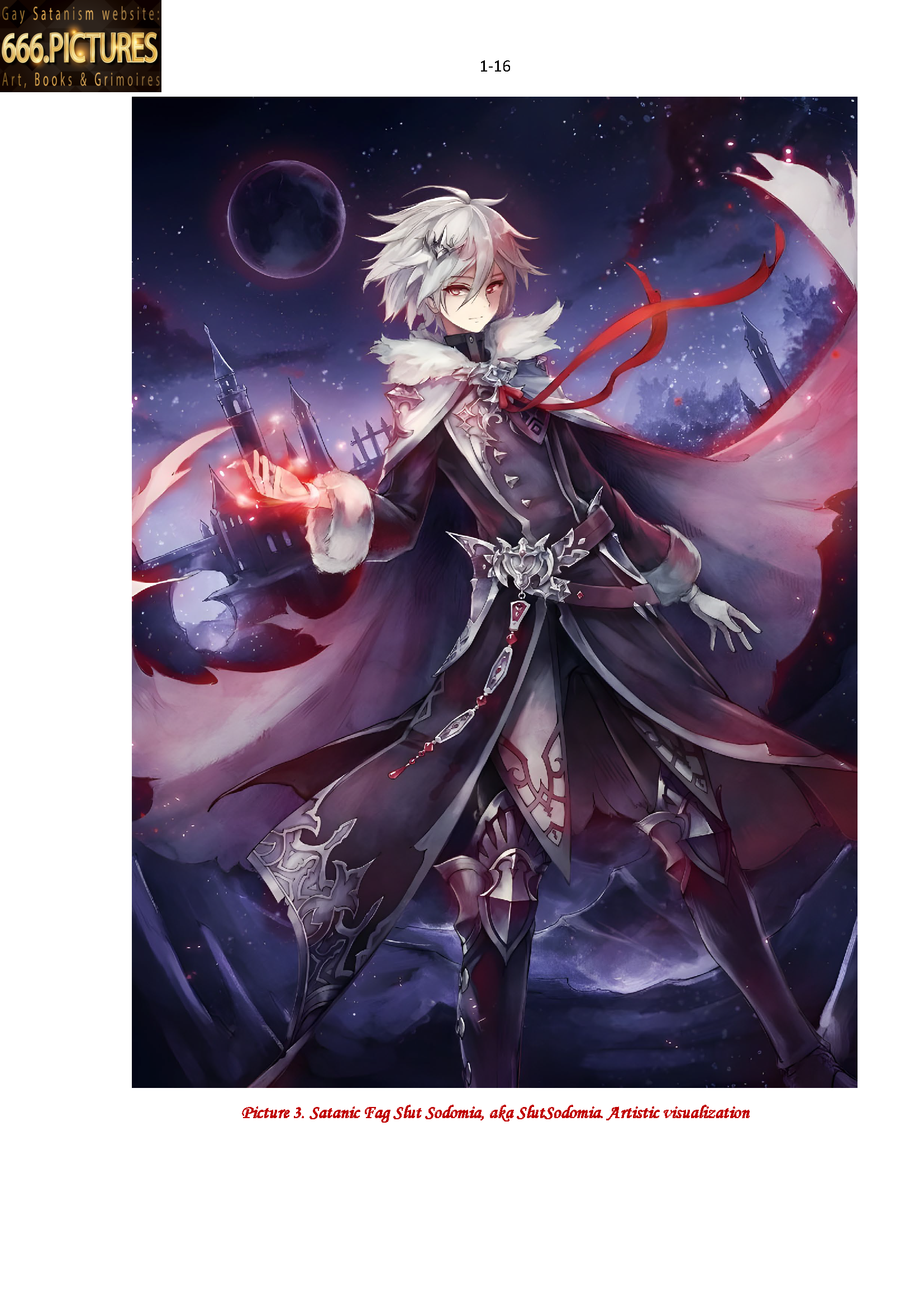 Grimoire of Gay Satanism "Gay Lust" by the Antichrist Slut Sodomia. Version 1.0 - Image 11