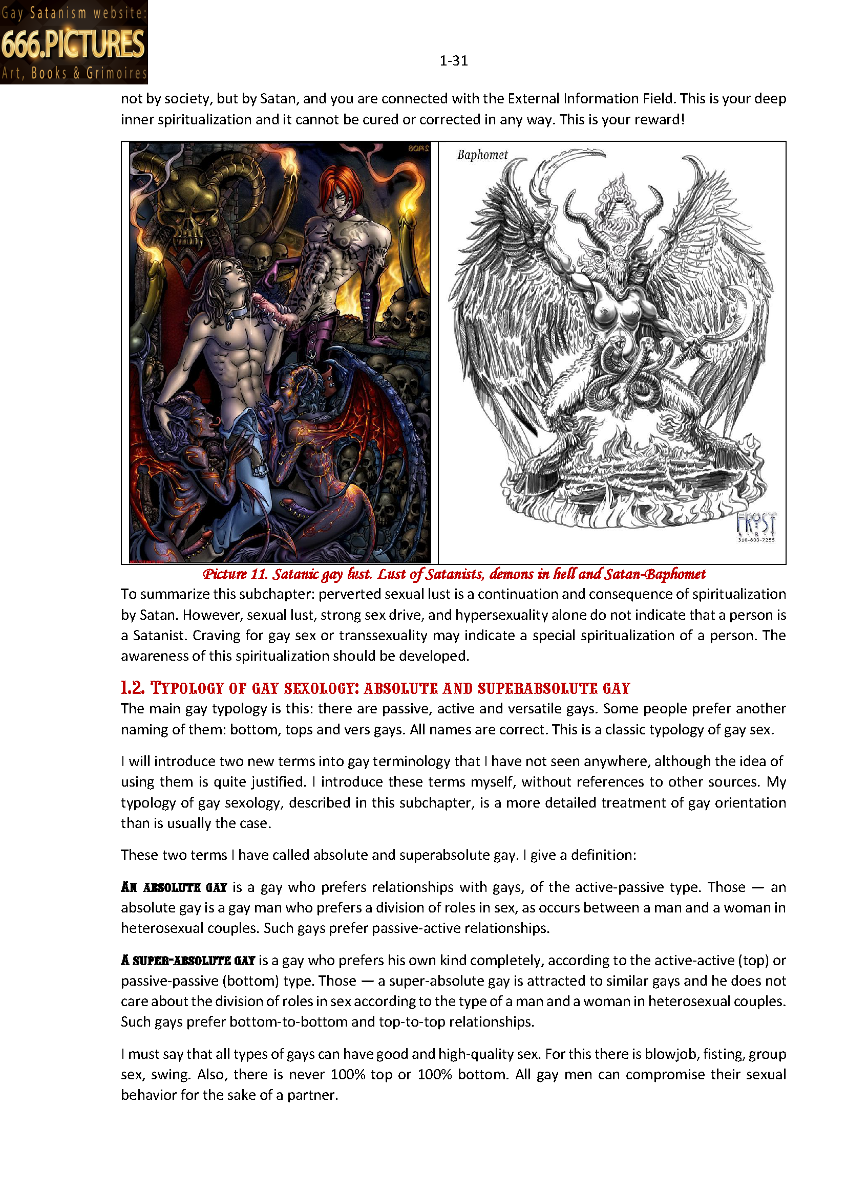 Grimoire of Gay Satanism "Gay Lust" by the Antichrist Slut Sodomia. Version 1.0 - Image 18