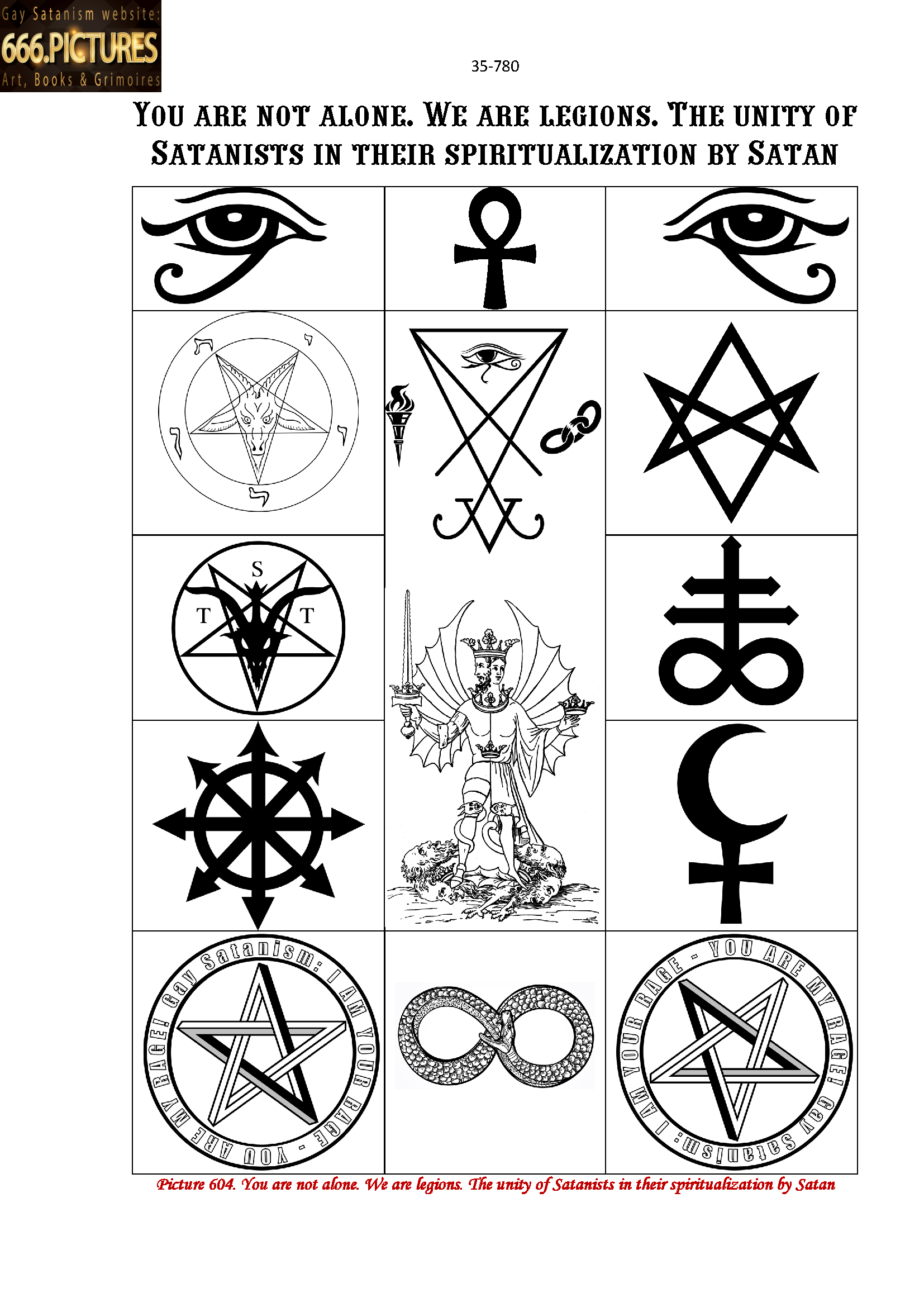 Grimoire of Gay Satanism "Gay Lust" by the Antichrist Slut Sodomia. Version 1.0 - Image 35