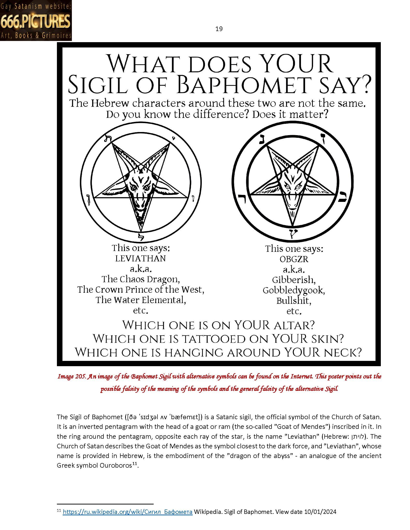 Gay Satanism’s fine art almanac SatanArt. Nr. 21: Signs and Sigils of Satanism. Volume 1. Puritan edition. PDF high quality e-Book - Image 12