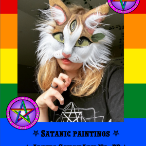 Gay Satanism’s fine art almanac SatanArt Art #22 Zoo-Satanism: Quadrobers (quadrobists), Therianthropes, Furries, Gay Puppies
