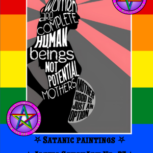 Overpopulation. Childfree. Antinatalism. Anthropogenic pollution of the Earth with excess human offspring SatanArt #23