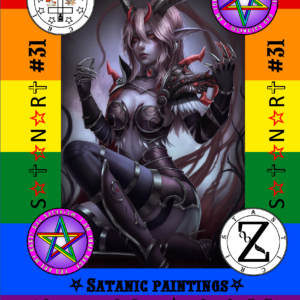 The visage of Satan in Contemporary Paintings. Portraits, appearance, Face of Satan – the Devil – Lucifer. Puritan Edition. SatanArt #31