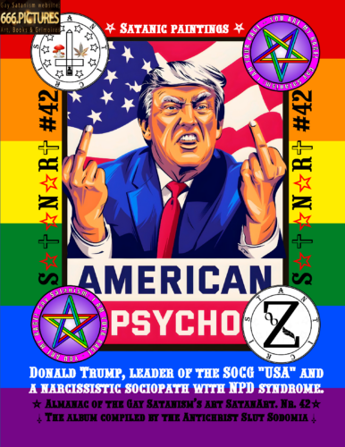 SatanArt about Donald Trump, president of USA. Humor & caricatures