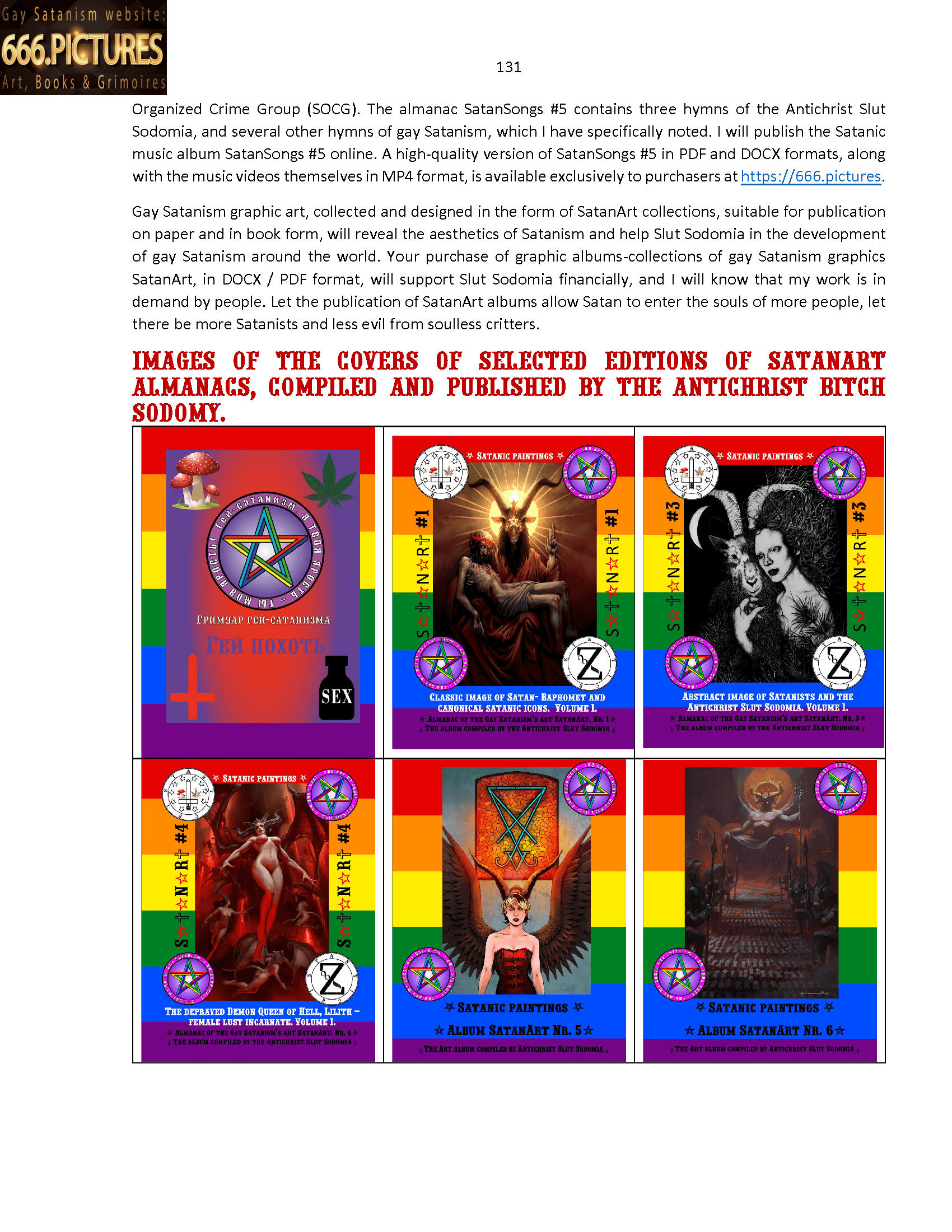Russian Culture, Bonds, Traditions, and Lifestyle: The Cannibal Society of Mordor, GULAG Russia. Volume 1. Puritan satire. Gay Satanism’s art SatanArt. Nr. 27. PDF E-book - Image 29