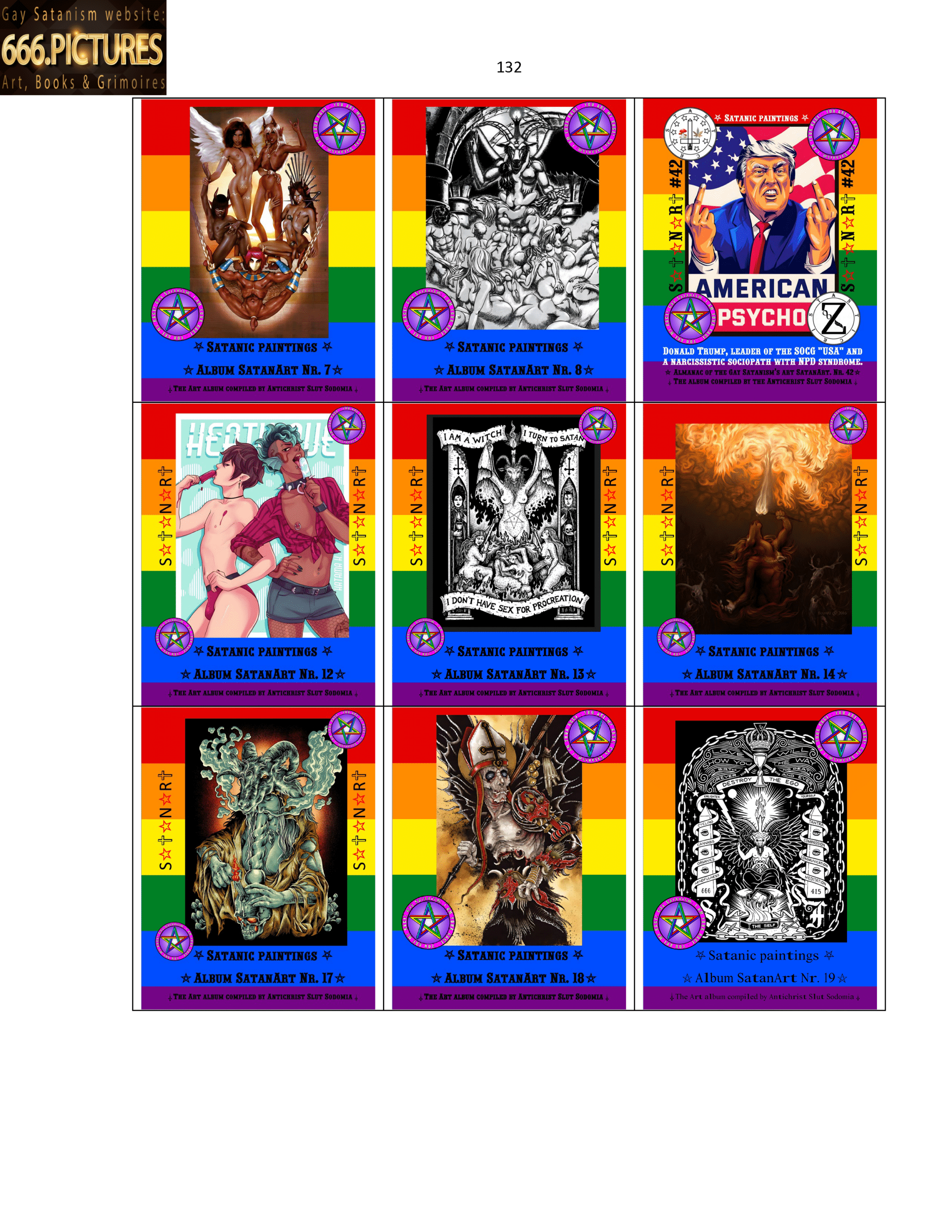 Russian Culture, Bonds, Traditions, and Lifestyle: The Cannibal Society of Mordor, GULAG Russia. Volume 1. Puritan satire. Gay Satanism’s art SatanArt. Nr. 27. PDF E-book - Image 30