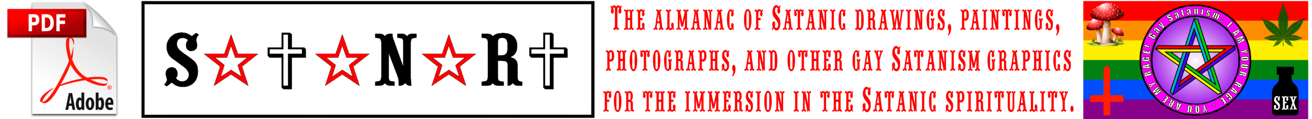 SatanArt, the Antichrist's visual art journal of Satanism, is richly illustrated and helps budding Satanists become inspired by Satan-Lucifer. The Antichrist is offering free & paid version of SatanArt magazine (or Satanic Almanac) to the community of people around the world online.