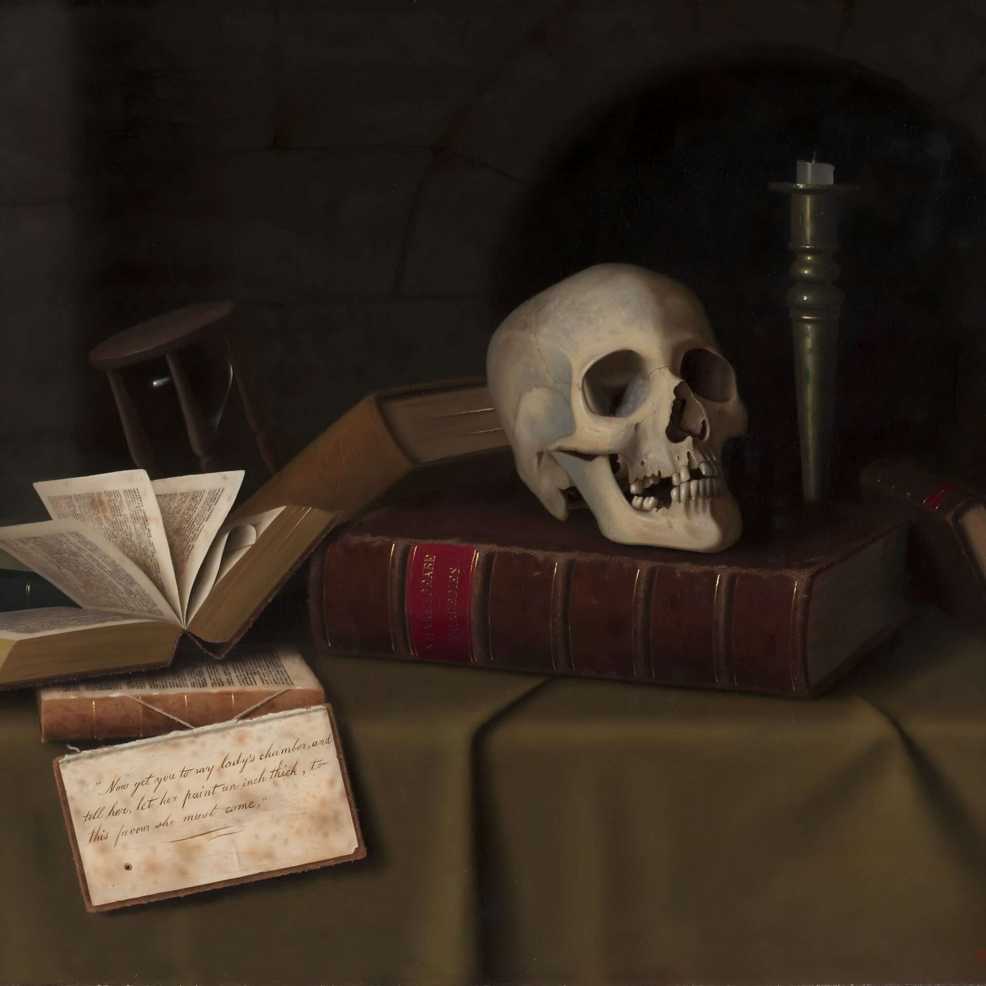 Like the vanitas theme, memento mori has a long history, dating back to ancient times, particularly in the art of ancient Rome and Greece. This theme gained widespread popularity in the Middle Ages thanks to the danse macabre motif, which serves as a visual illustration of the memento mori saying.