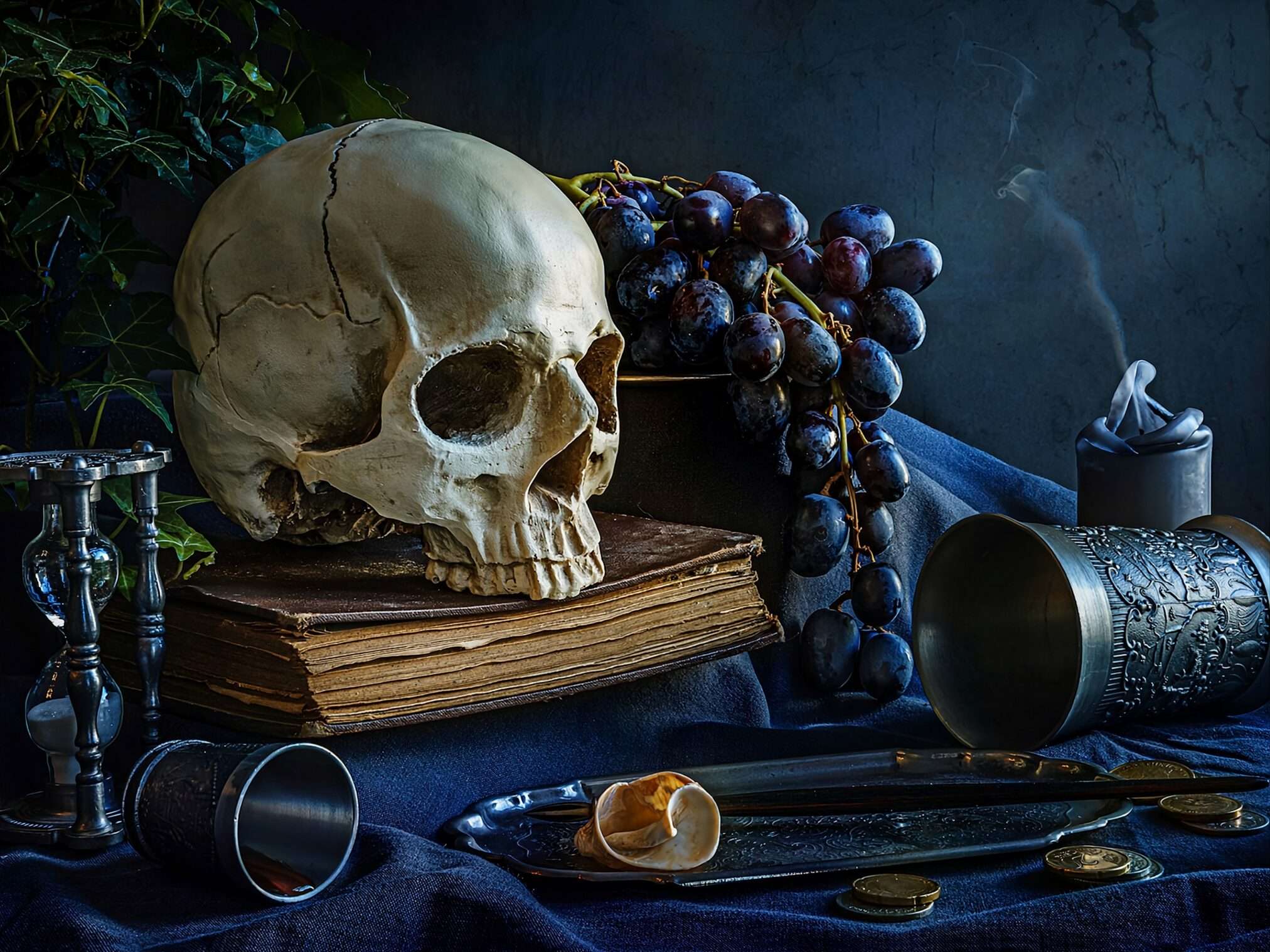 Beyond the message of death, vanitas and memento mori works share a common thread: hope. Both styles seek to inspire the viewer with the promise of an afterlife. Even though every person dies at some point in their lives, there is no reason to despair. One cannot fight the inevitable; one can turn to God and religion for hope in continued existence.