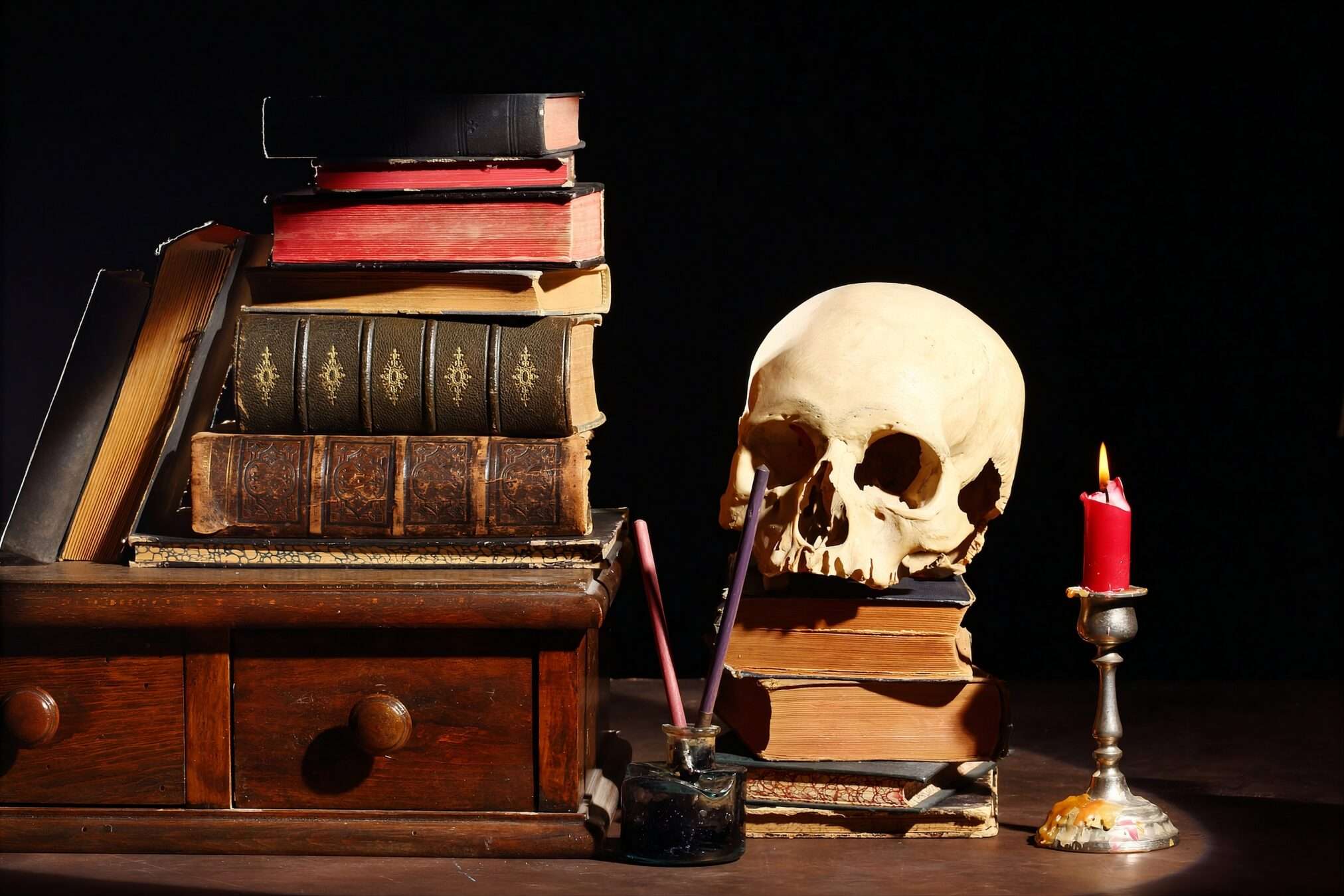 What are vanitas paintings?