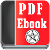 PDF e-book icon. PDF electronic “book,” but they are designed to display a print-type document that has a fixed layout. That means PDFs will look the same no matter what device you view them on, from a tiny phone to a tablet or computer screen. It will contain all the same words on the same lines, the same styles, and the same fonts. The only difference is the size of the page because of the device. PDFs are not based on HTML but instead are built of “objects.” PDFs can be easily printed by the user.